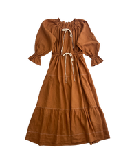 Linen Tangerine Dress Size 10