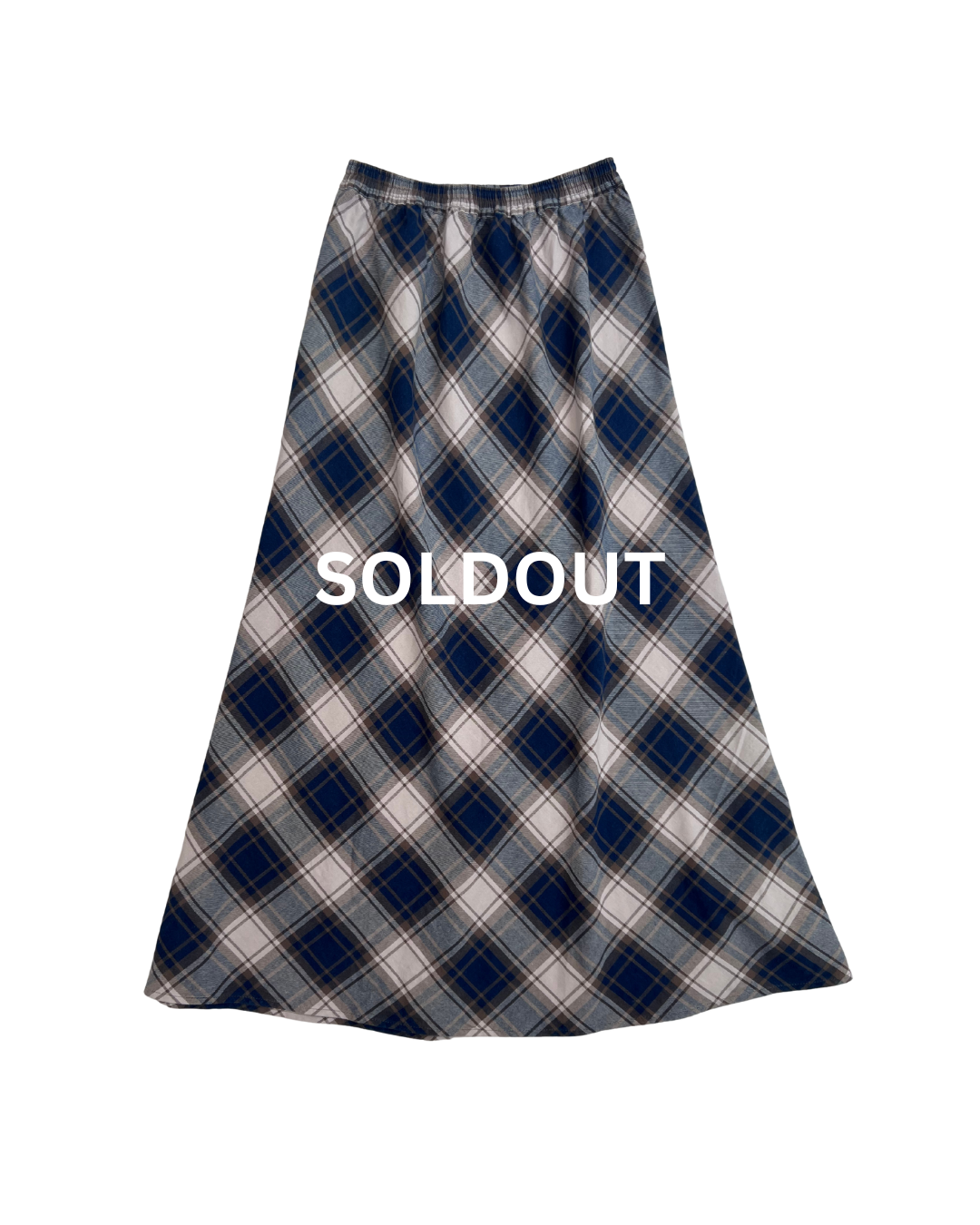 Plaid Clo Bias Skirt Size 10