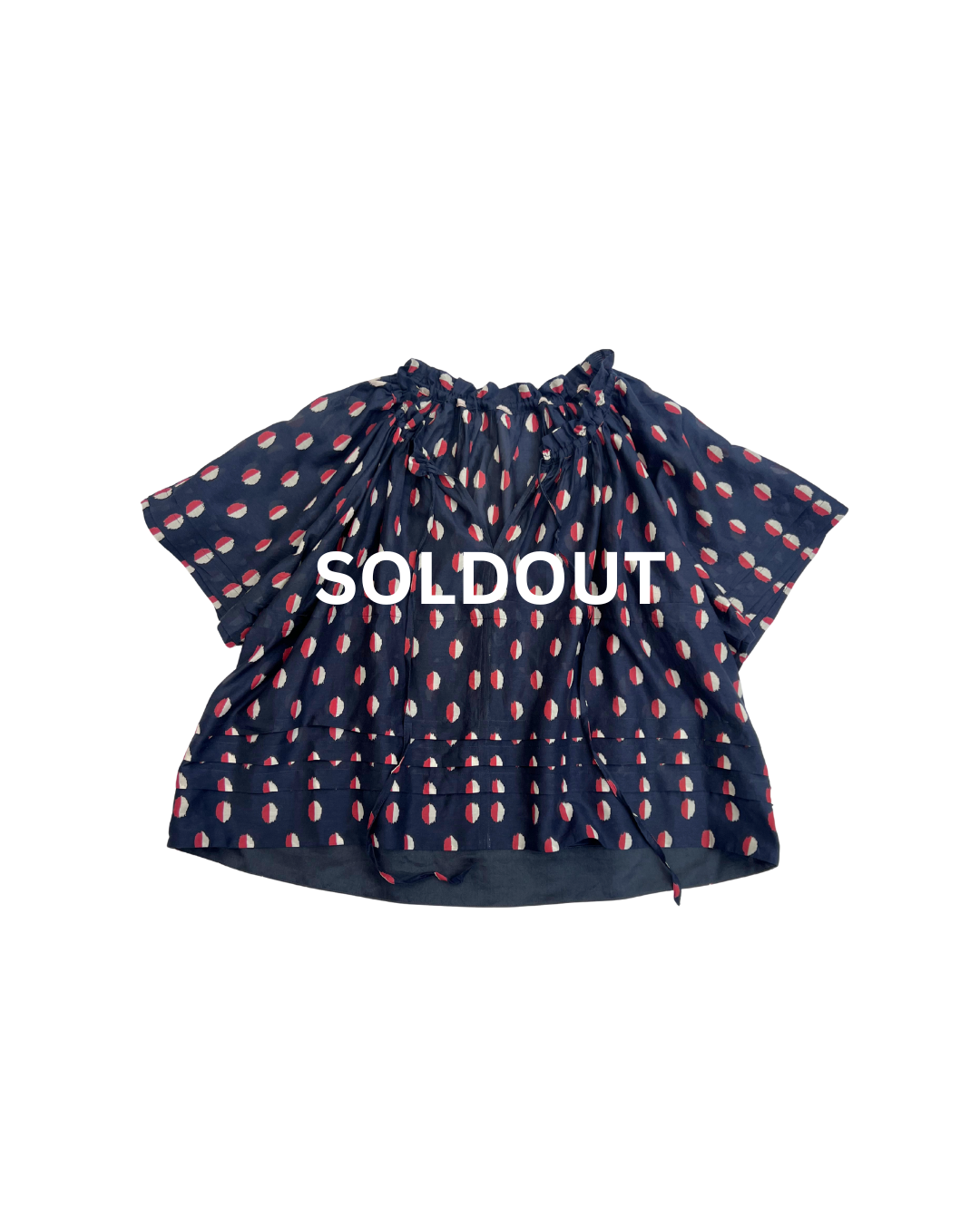Polka Dot Rue Blouse Size 10