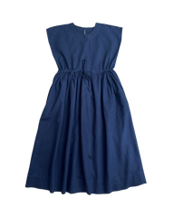 Navy Linen Wyn Dress Size 10