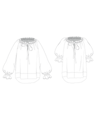 Rue Blouse PDF Pattern Size 6-24