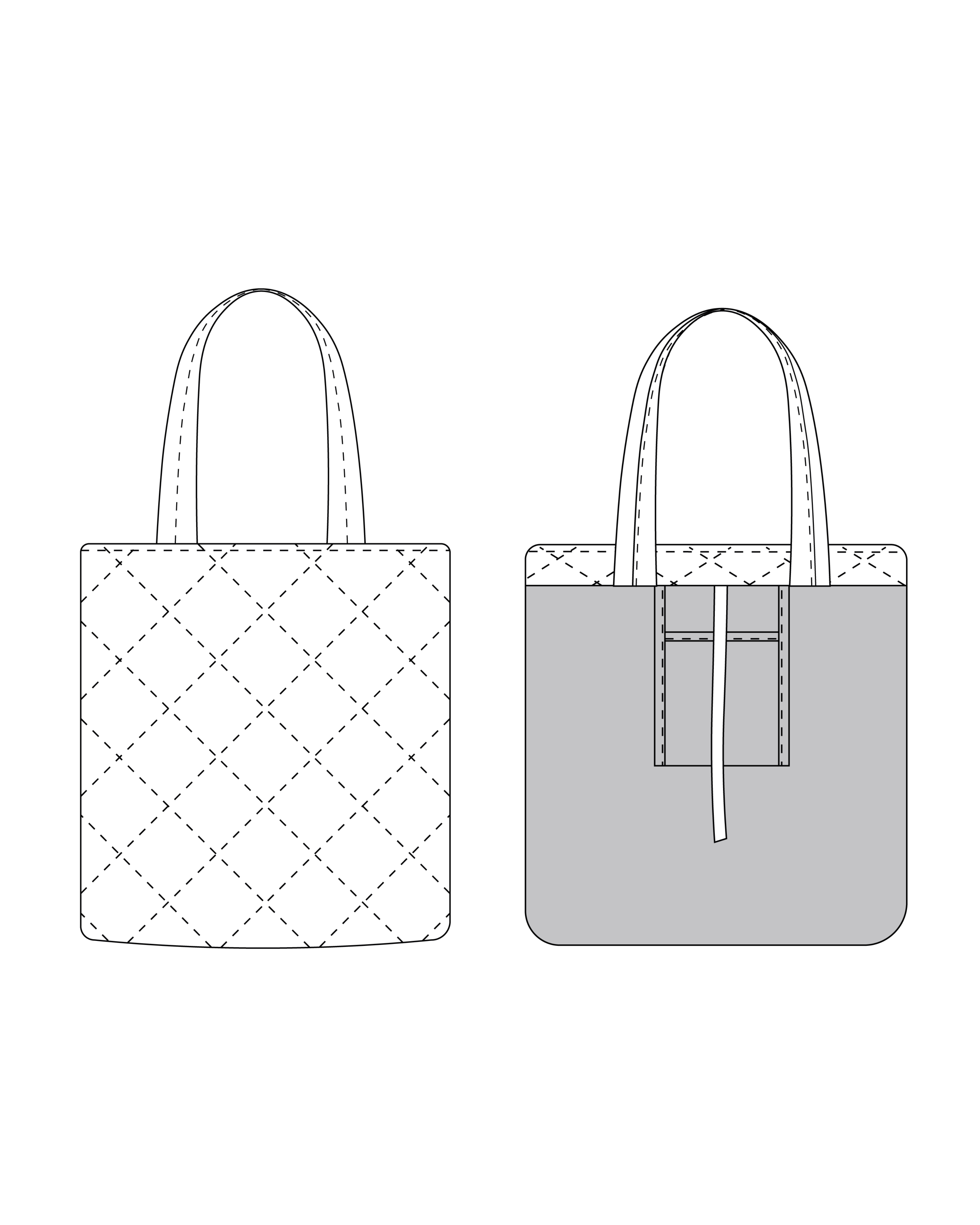 Soften Tote Bag PDF Pattern