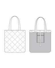 Soften Tote Bag PDF Pattern
