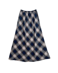 Plaid Clo Bias Skirt Size 10