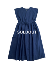 Navy Linen Wyn Dress Size 10