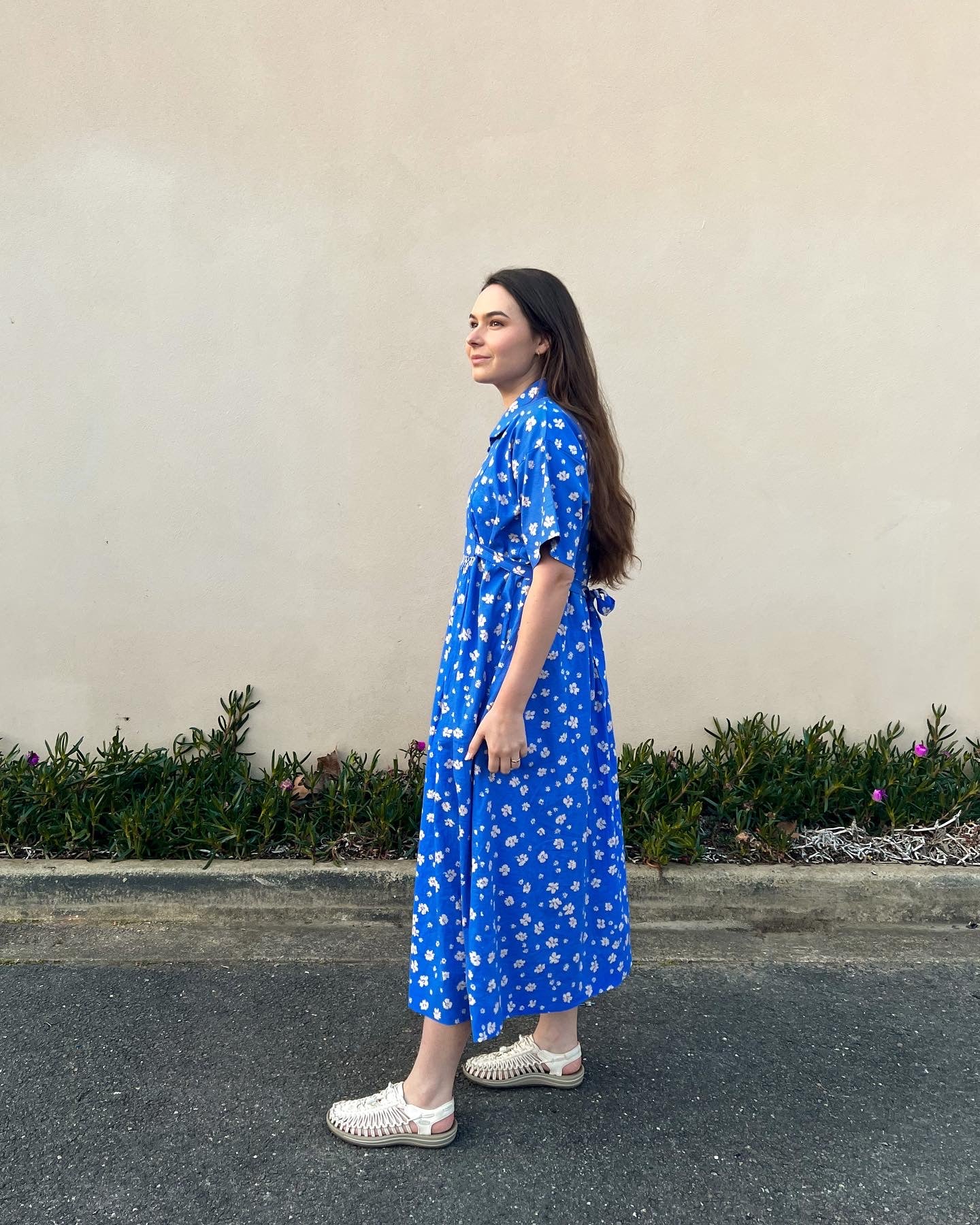 Blue Ade Shirt Dress Size 10