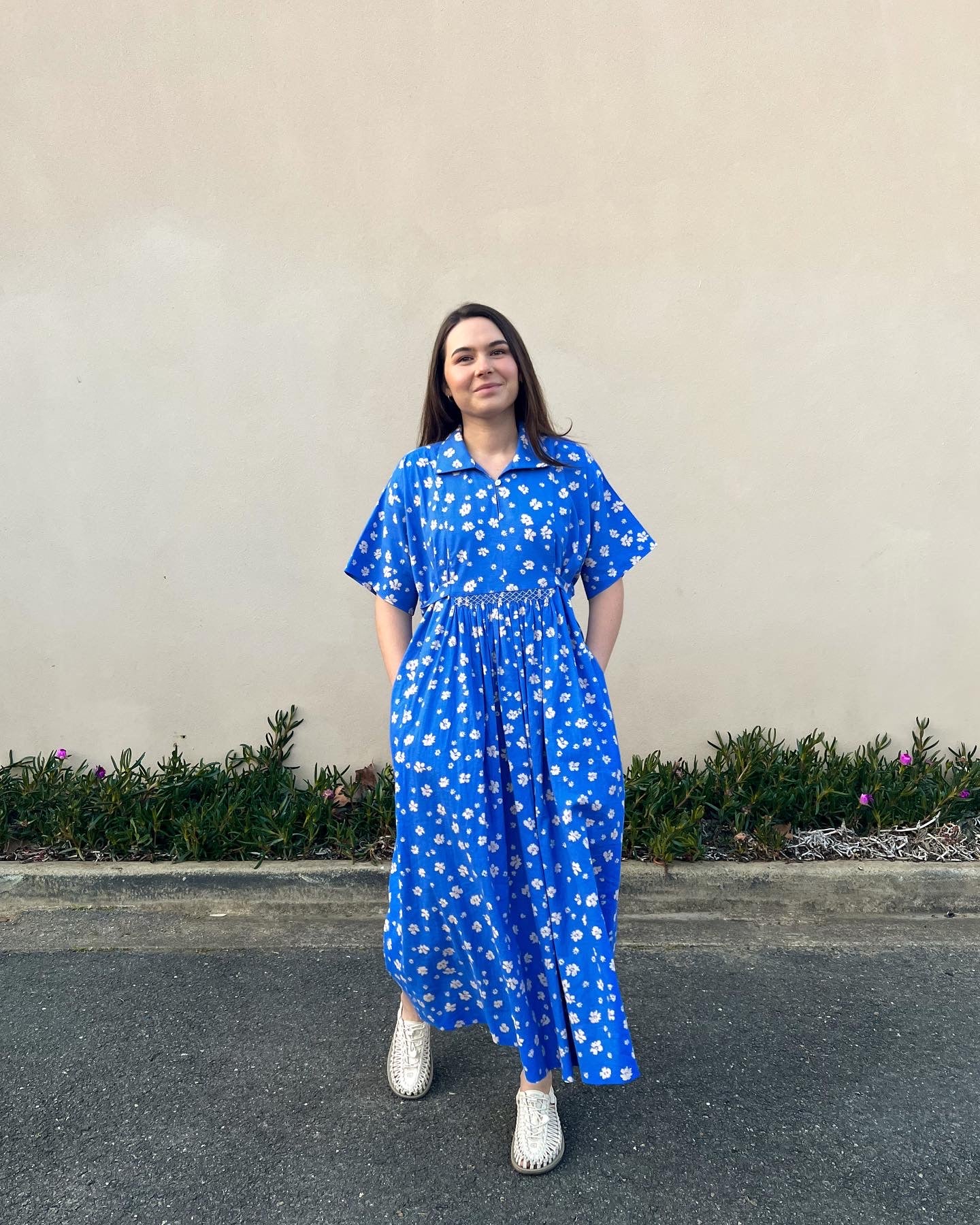 Blue Ade Shirt Dress Size 10
