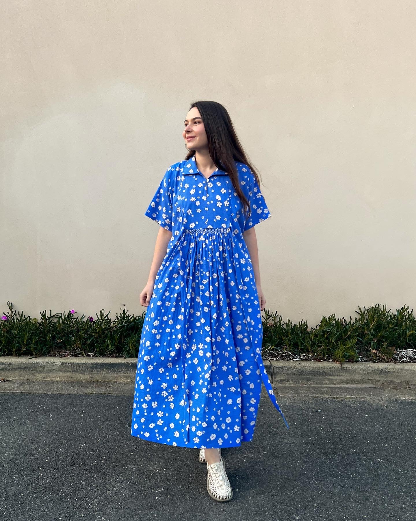 Blue Ade Shirt Dress Size 10
