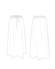 Clo Bias Skirt PDF Pattern Size 6-24