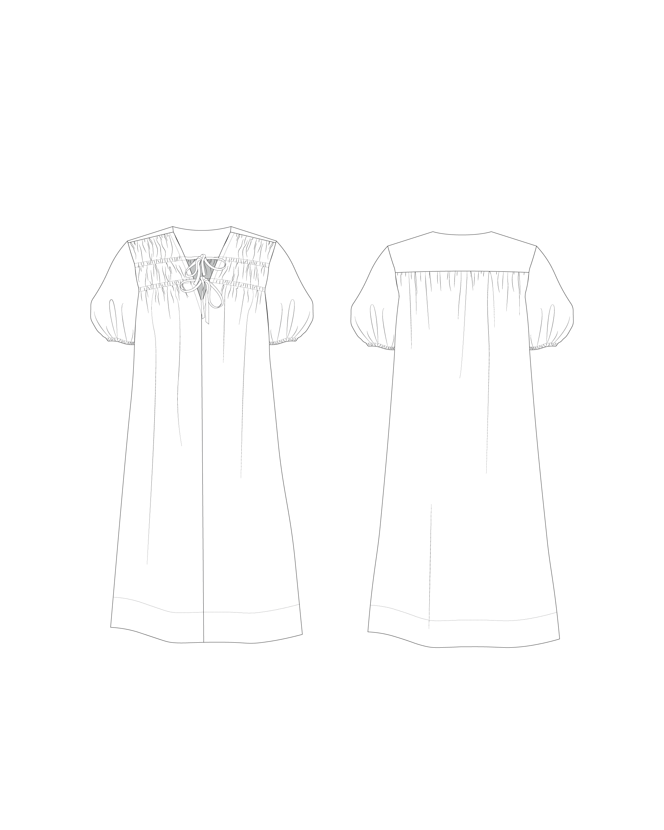 Dae Dress PDF Pattern Size 6-24