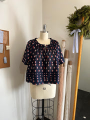 Polka Dot Rue Blouse Size 10