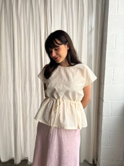 Cream Wyn Top Size 10