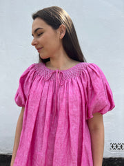 Pink Smocked Dress size 10