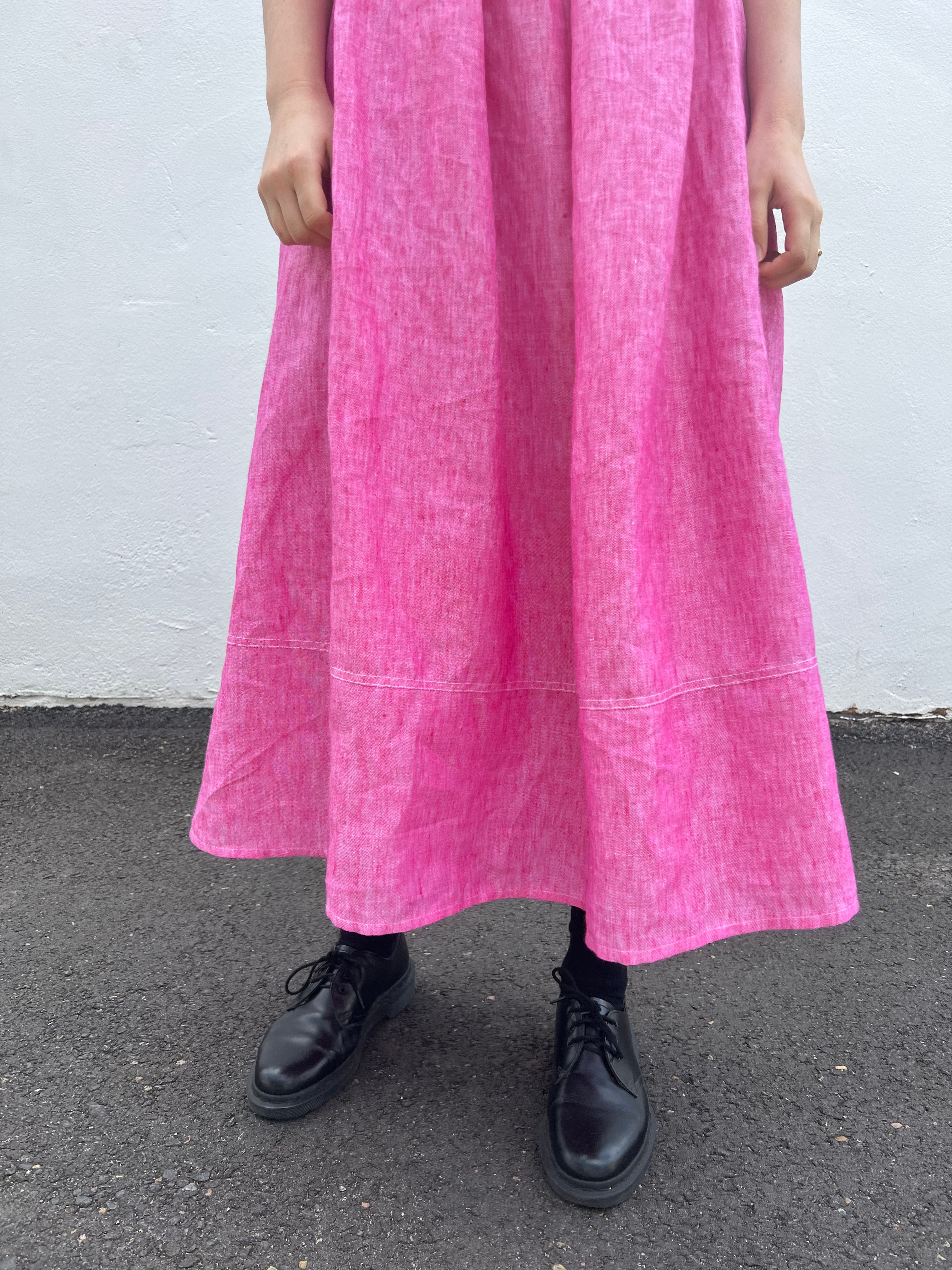 Pink Smocked Dress size 10
