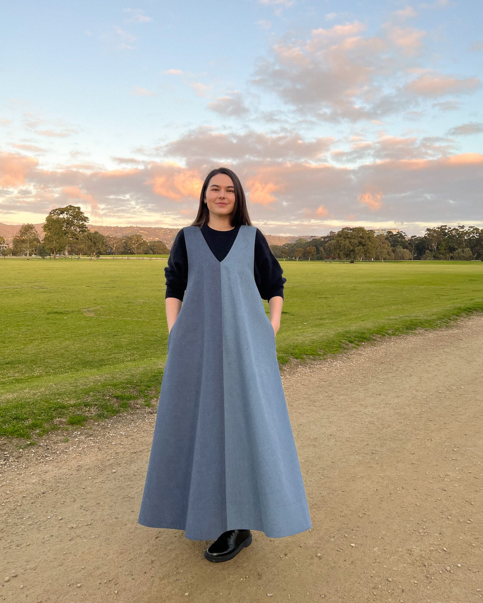 Ora Pinafore PDF Pattern Size 6-18 – Soften Studio