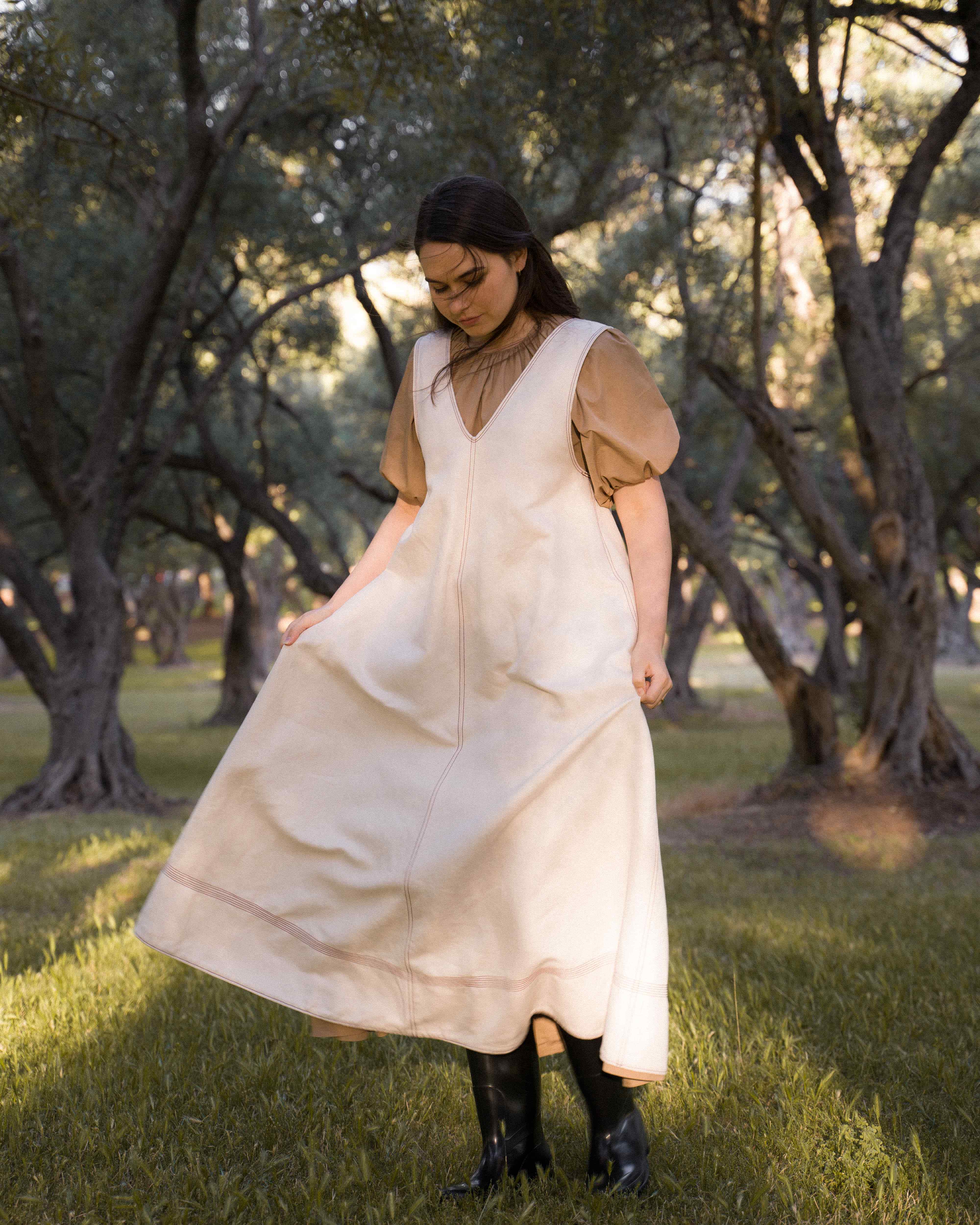 Ora Pinafore PDF Pattern Size 6-18 – Soften Studio