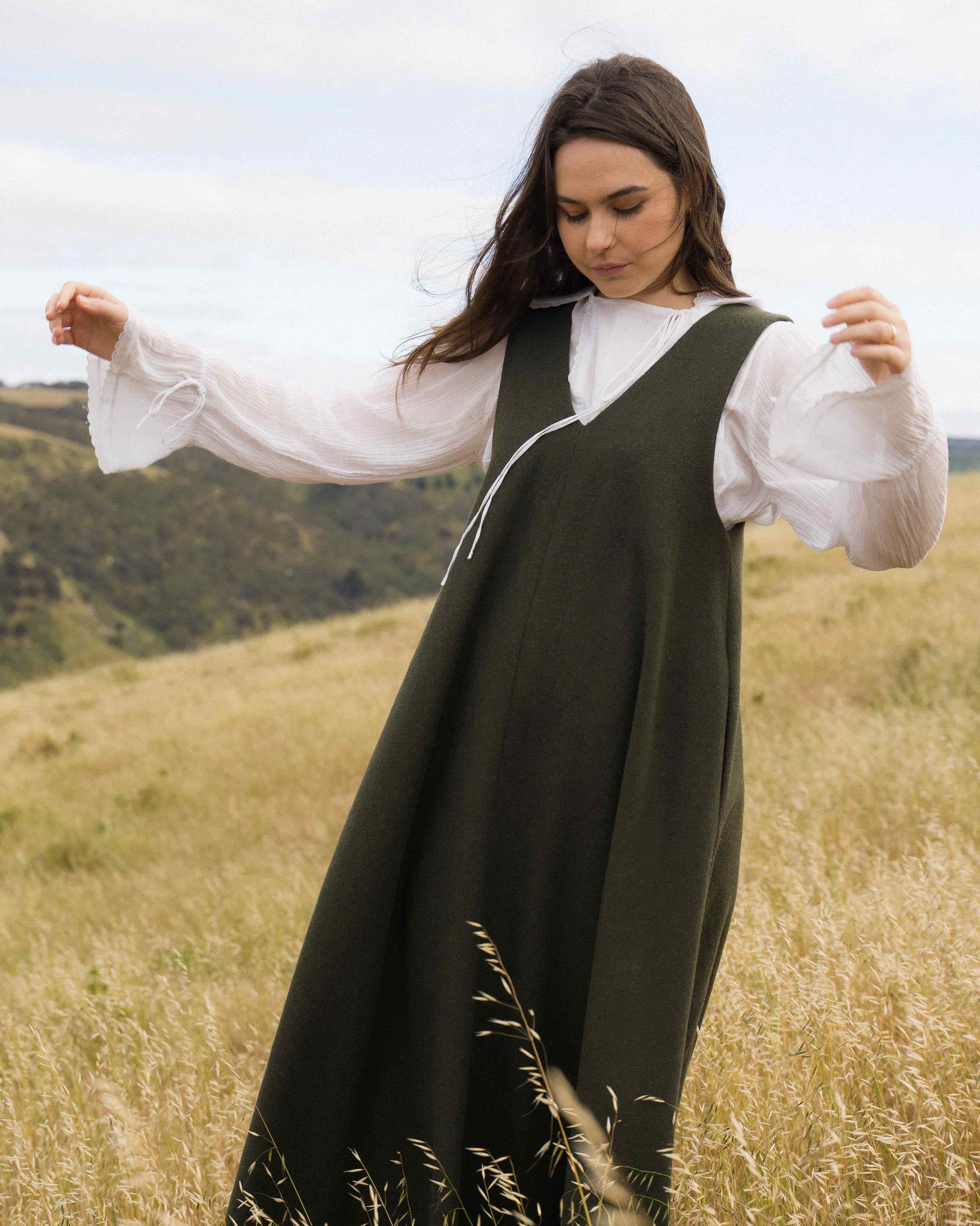 Ora Pinafore PDF Pattern Size 6-18 Soften Studio Ora Pinafore PDF Pattern Size 6-18 Soften Studio